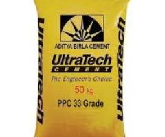 Ultratech PPC 33 Grade Cement available in Coimbatore