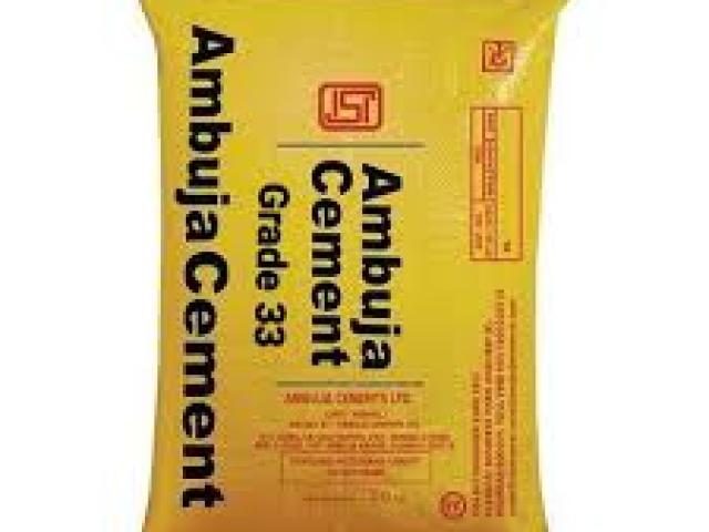 Ambuja 33 PPC Grade cement available in coimbatore