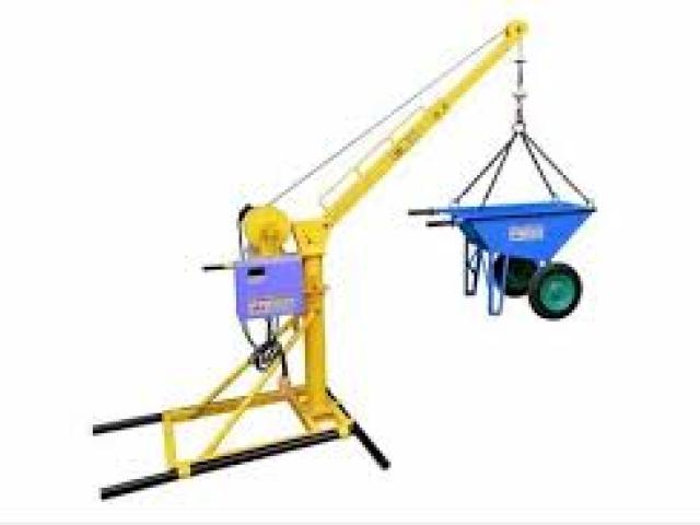 Construction Minilift Or Minicrane machine available in coimbatore