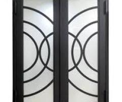 Double Door Entrance Metal Door with Glass Price in Coimbatore