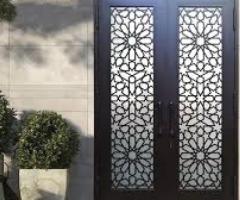 Modern Designer Fiberglass Double Doors Price in Coimbatore