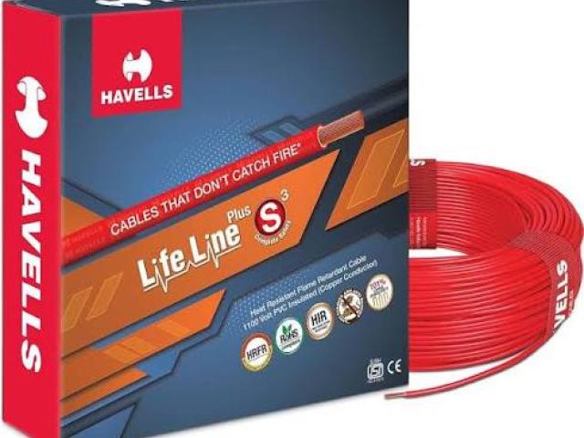Havells Life Line Plus S3 Wire 1.0 to 10 Sqmm PVC Wire Price In Coimbatore