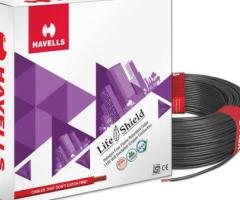 Havells Life Shield wire 1.0 to 10 Sqmm PVC Wire Price In Coimbatore