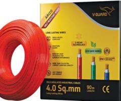 V-Guard Arizo HFFR Wire 1.0 to 10 Sqmm PVC Wire Price In Coimbatore