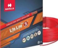 Havells Life Line Plus S3 Wire 1.0 to 10 Sqmm PVC Wire Price In Neelambur