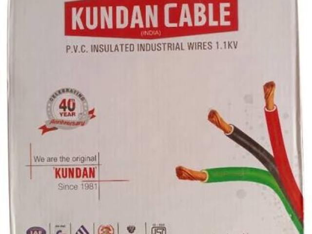 Kundan Wire  1.0 to 10 Sqmm PVC Wire Price In Coimbatore